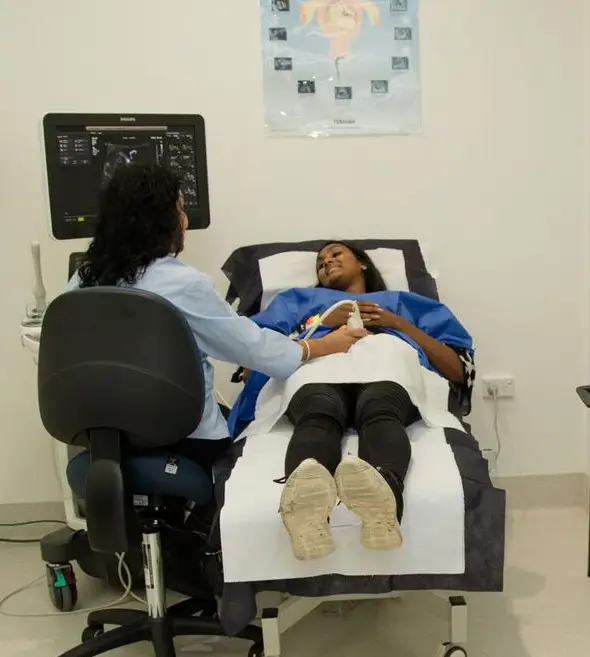 Suzi at work | obstetric and gynaecological ultrasound near me